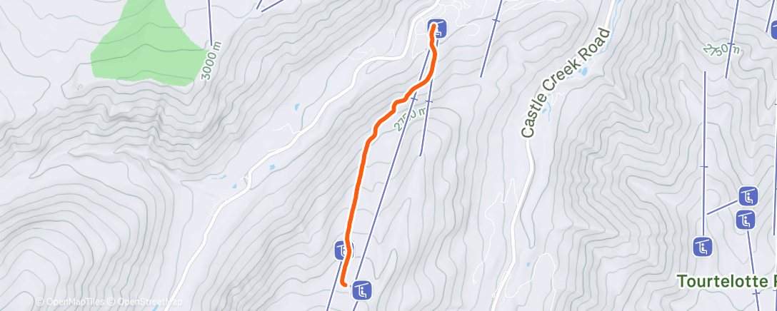 Карта физической активности (Highlands with my hubby)