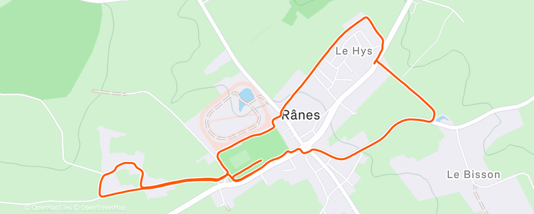 Карта физической активности (EF)