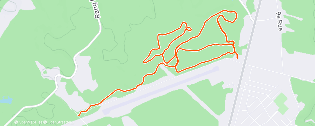 Map of the activity, Saved by the Twix