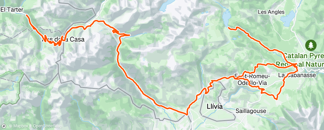 Map of the activity, Morning Ride