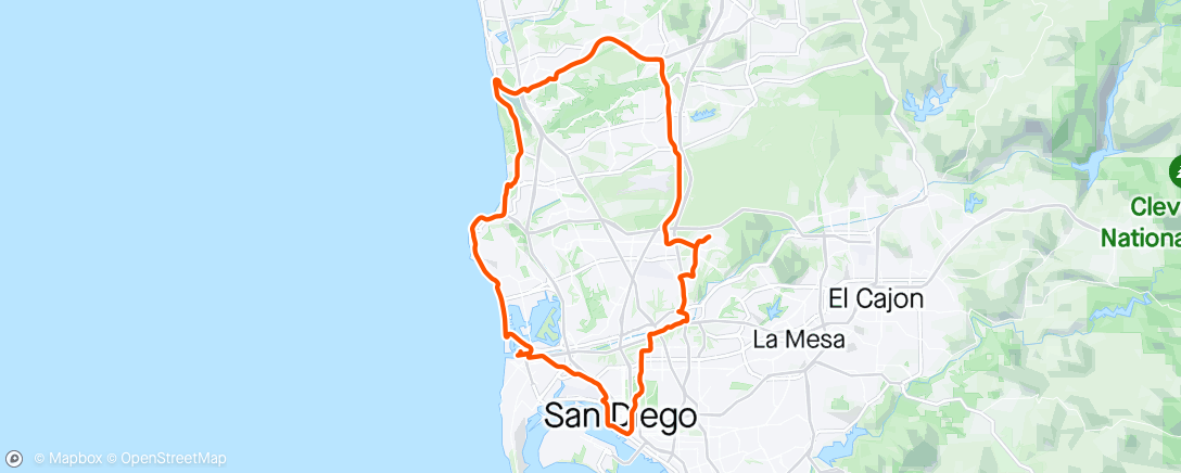 Карта физической активности (Morning Ride)
