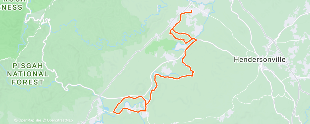 Map of the activity, Nice and flat