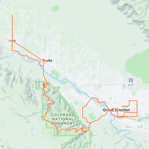 Co2Ut Cancelled So This is the MESA Epic 2022 | 160.5 km Road Cycling Route on Strava