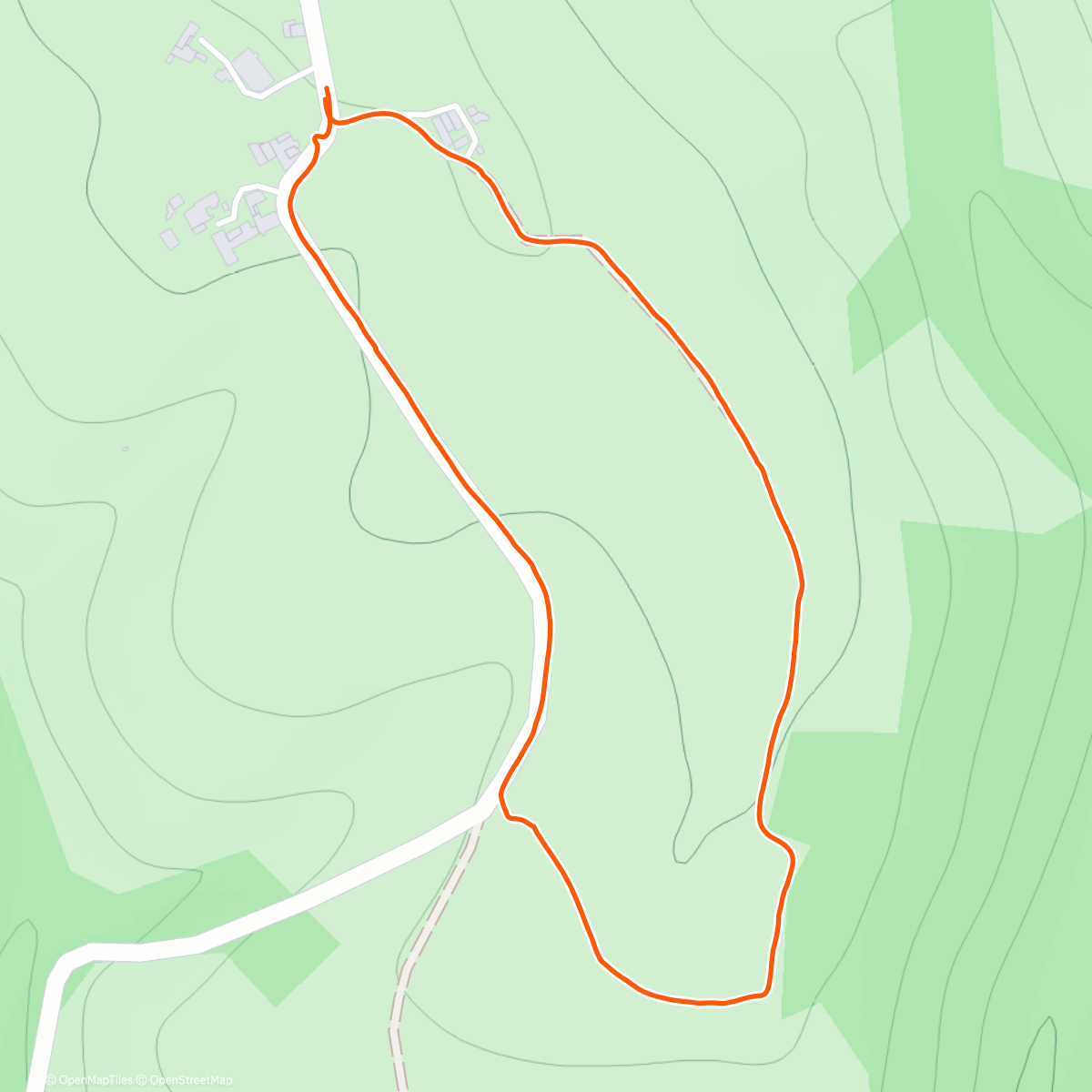 Map of the activity, Freezing fog