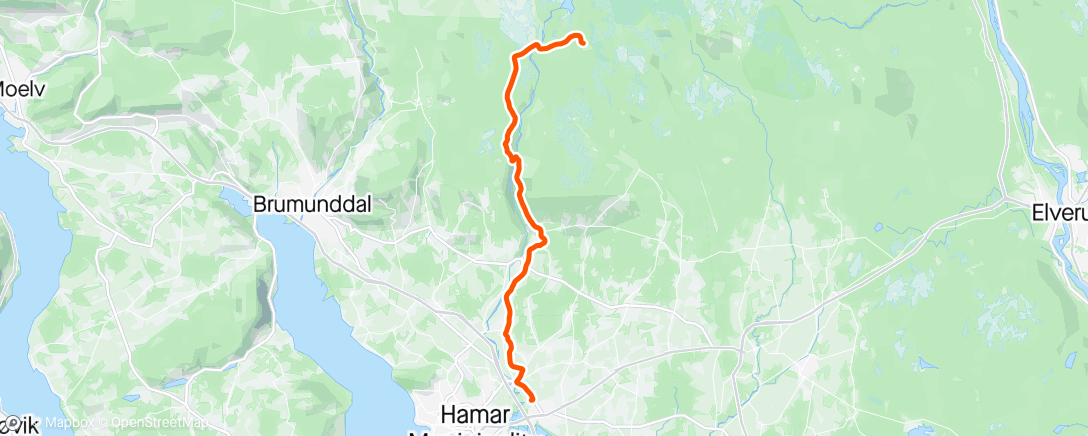 Map of the activity, Åsa opp UH