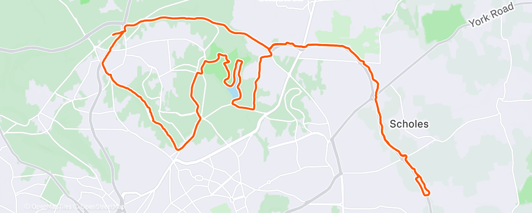 Map of the activity, Sunglasses not necessary but sunglasses necessary kind of day