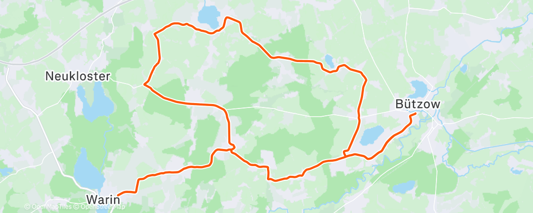 Map of the activity, Tag 4