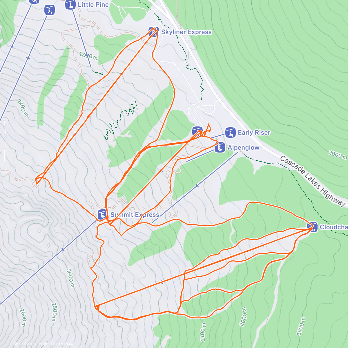 Карта физической активности (I faced moguls!!)