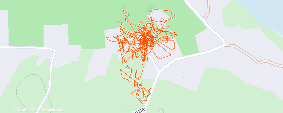 Map of the activity, Inski stakmaskin