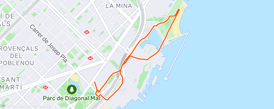 Map of the activity, Making room for lunch