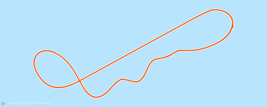 Map of the activity, MyWhoosh - Stage 1