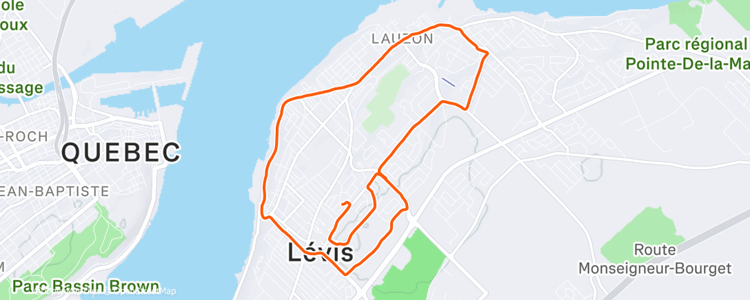 Map of the activity, Le tour du quartier d'enfance 🤗