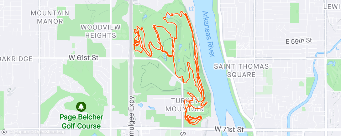Map of the activity, Fat for a fast guy!