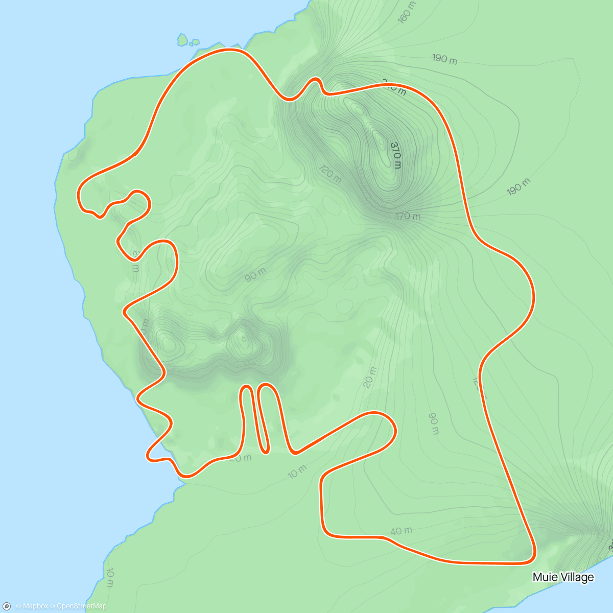 Map of the activity, Zwift - Aerobic Builds on Flat Route in Watopia