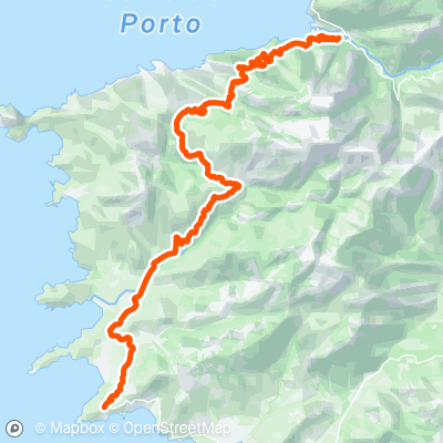 Cargèse Calanques de Piana Porto | 60.9 km Cycling Route on Strava