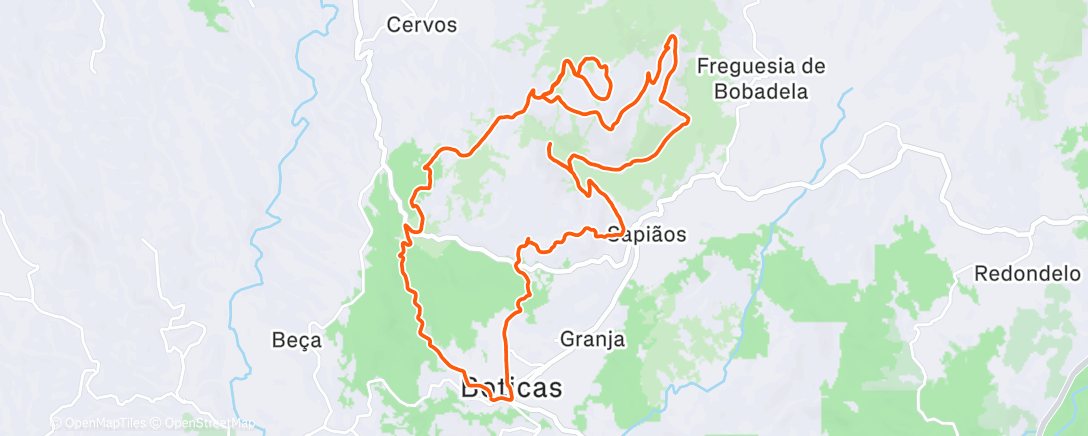 Map of the activity, 🏔️🏃🏻 Leiranco 👌