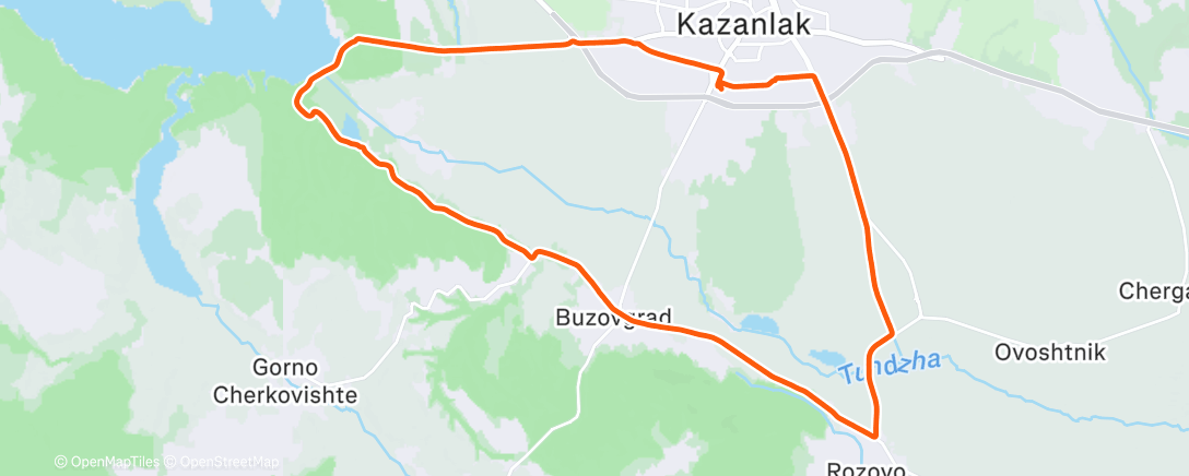 Карта физической активности (KBR)