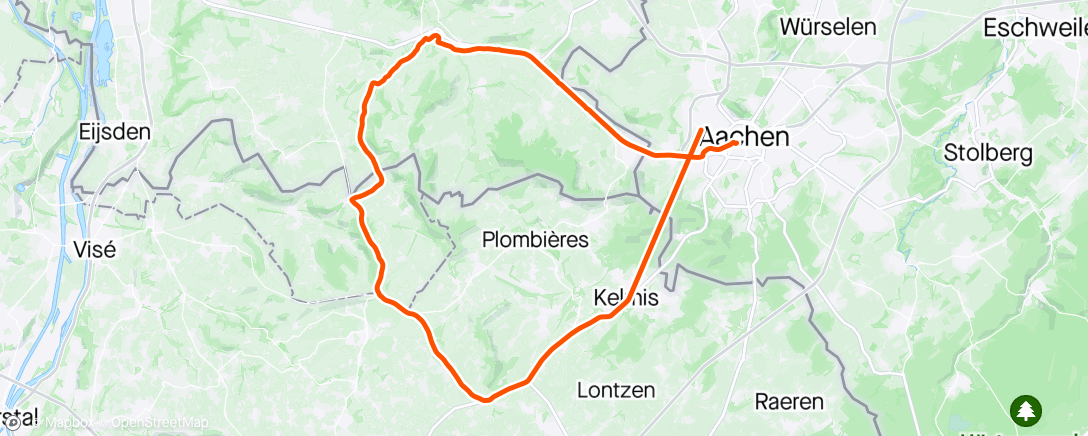 Map of the activity, Genießerrunde ☀️