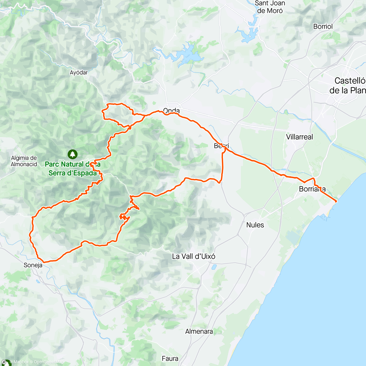 Map of the activity, Alargando 🤗🤗🤗