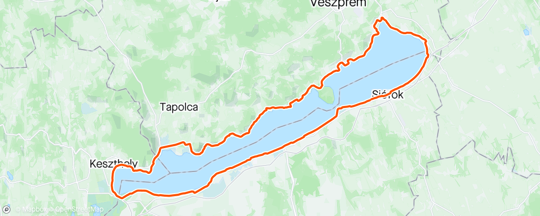 Map of the activity, Balcsi kör