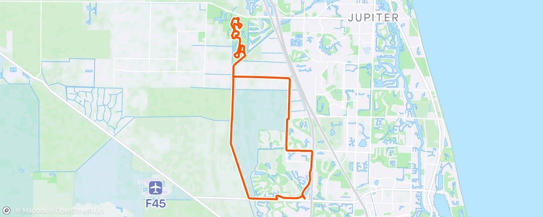 Map of the activity, Turtle Ride