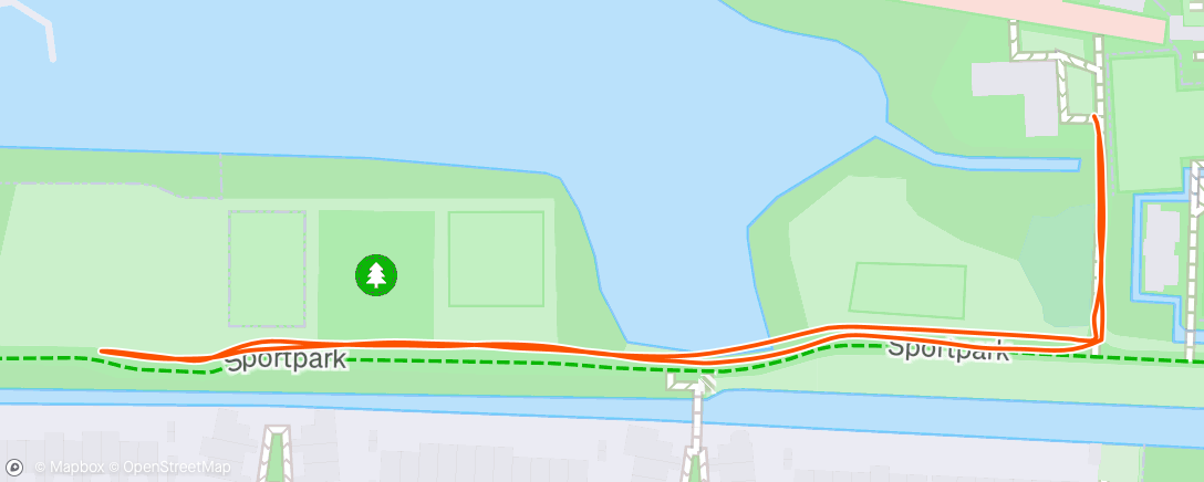 Map of the activity, WU Twiskemolenloop