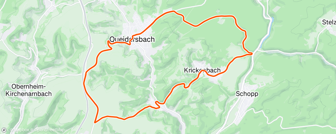 Map of the activity, Deutsche Meisterschaft