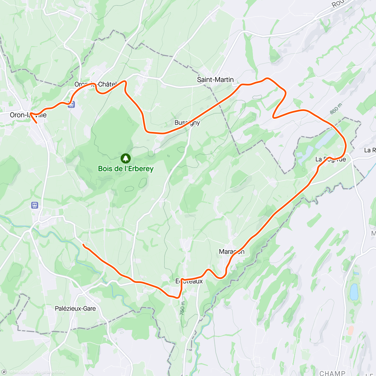 「Tour de Romandie #4 🧭」活動的地圖