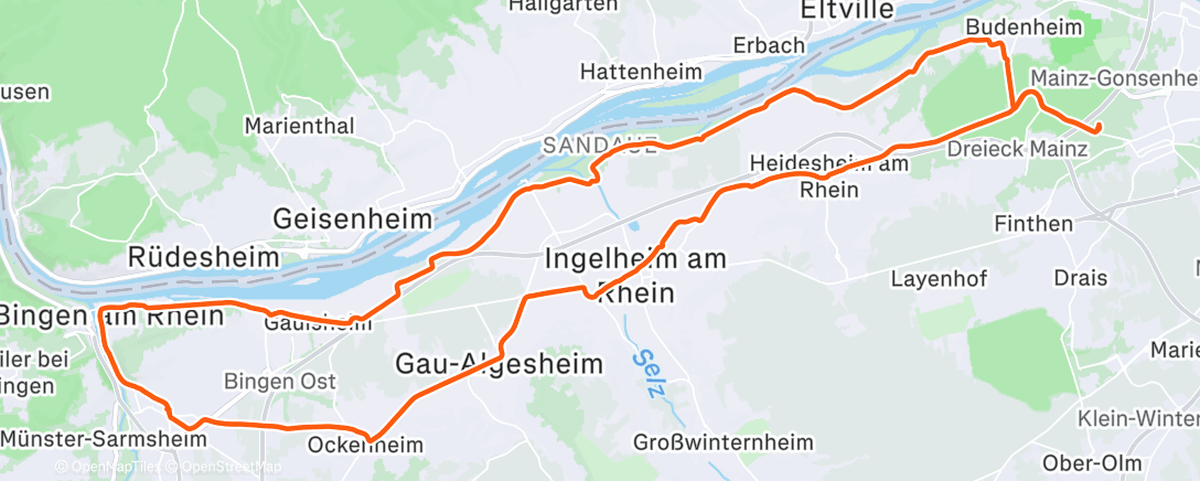 Map of the activity, Kette rechts