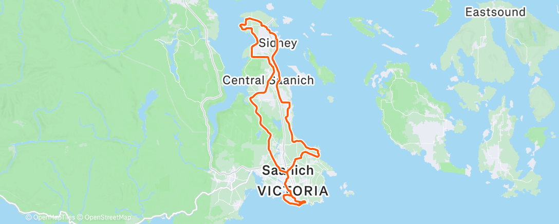 Карта физической активности (Festive 500 #2: A Ride of the Festivus (for the rest of us) 208/500km)