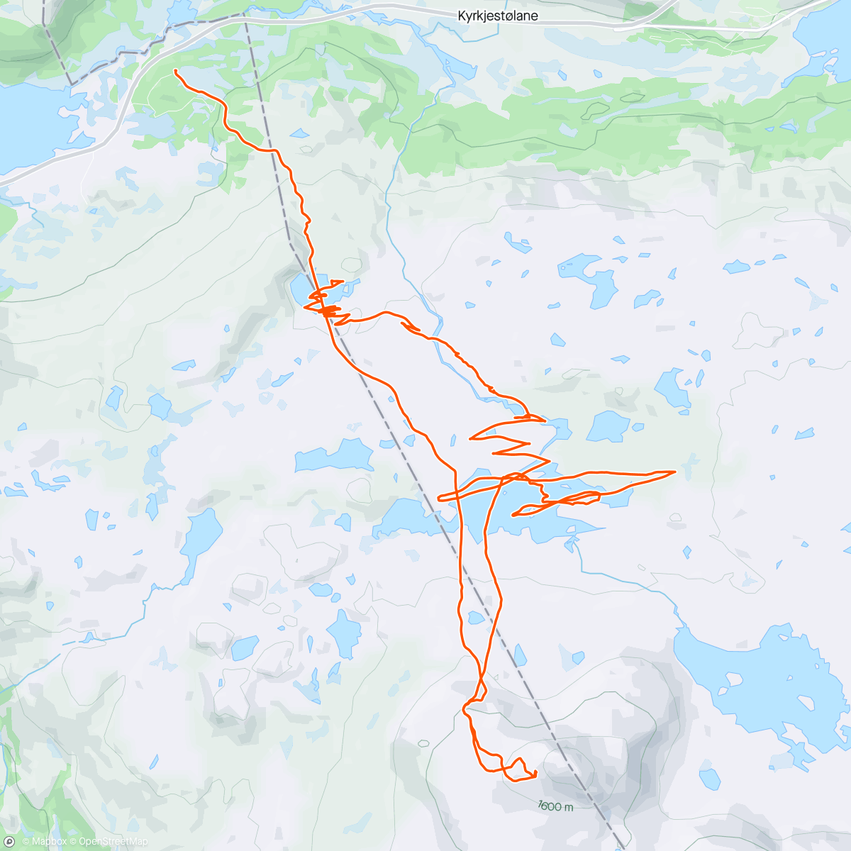 Mapa da atividade, Afternoon Kitesurf