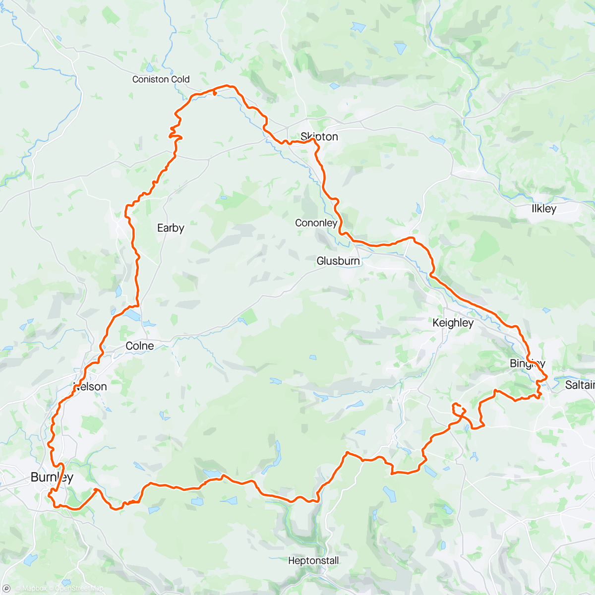 「REBOUND 2024: 100th ride 👉🏽 100km ride」活動的地圖