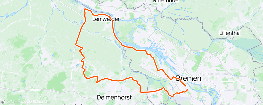 Map of the activity, überredet...