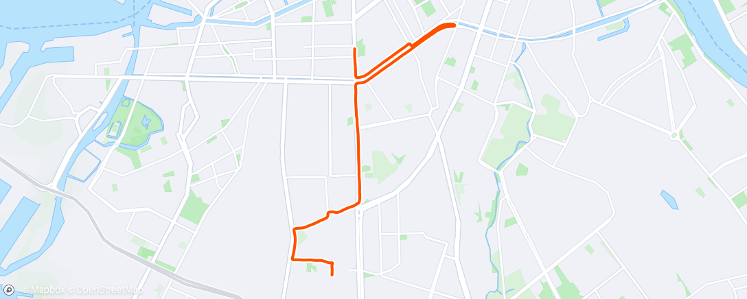 Mapa de la actividad (#11 Вечерний велозаезд)