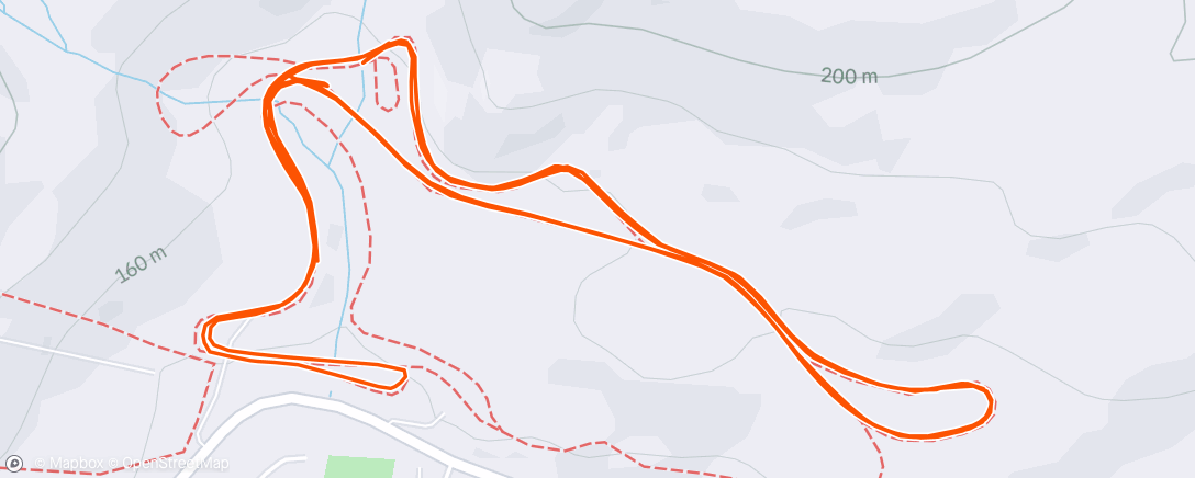 Mapa da atividade, Lunch Nordic Ski