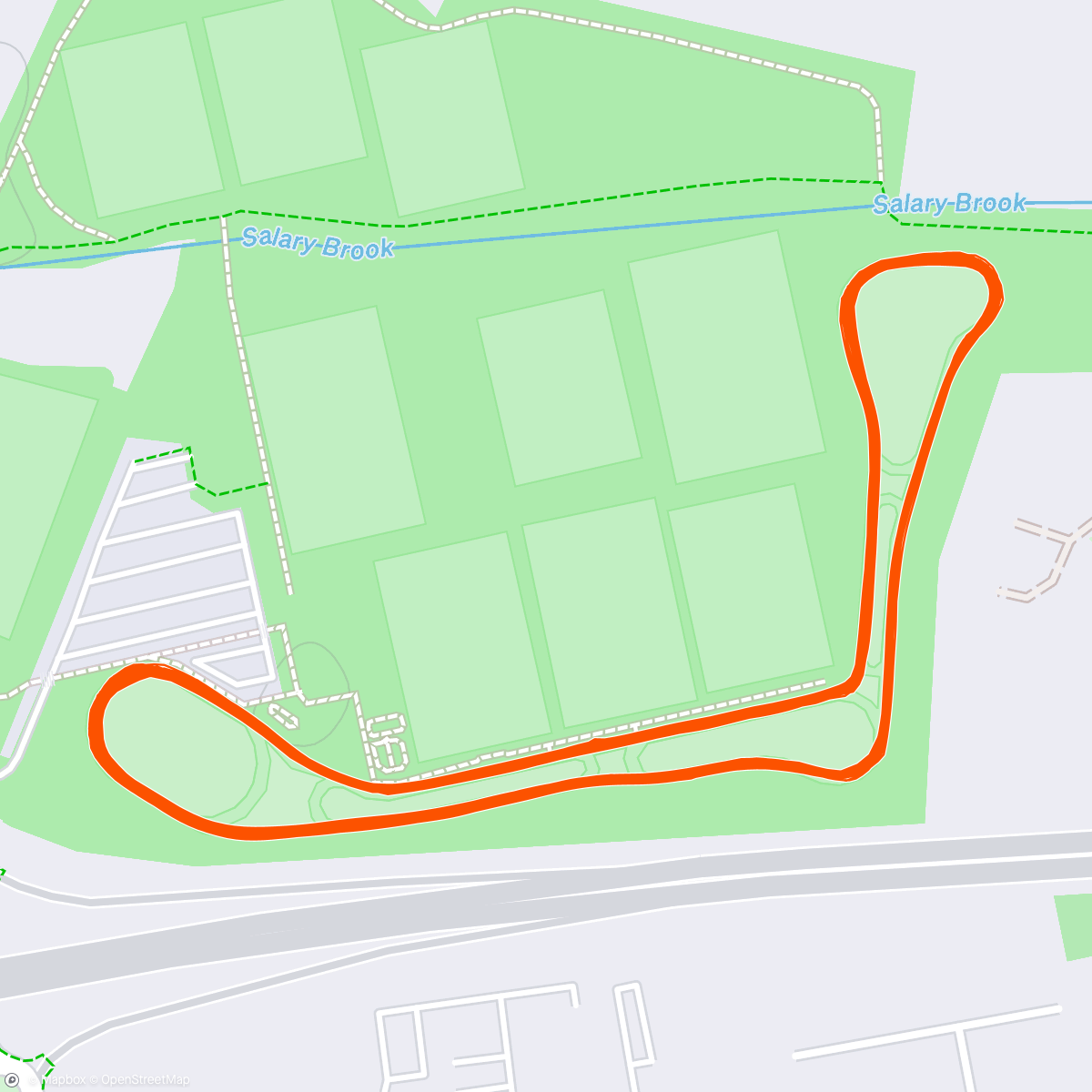 Map of the activity, British 6Hour Endurance Challenge
