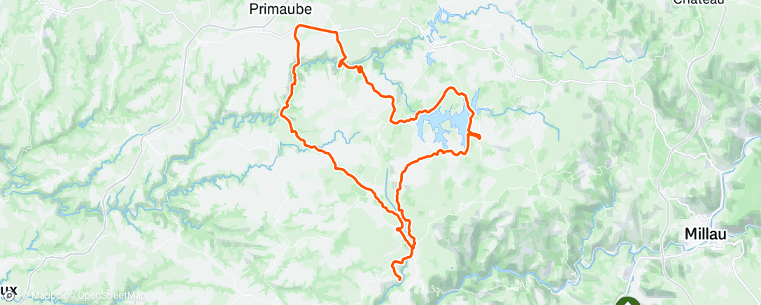 Carte de l'activité