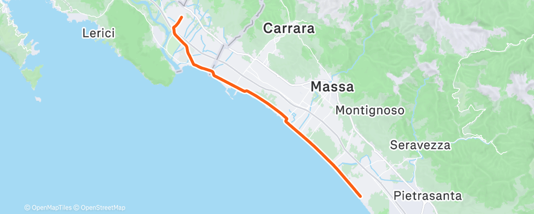 Map of the activity, Ultimo giro dell'anno