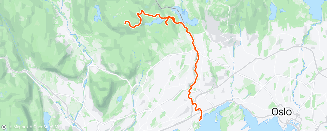活动地图，Afternoon Mountain Bike Ride