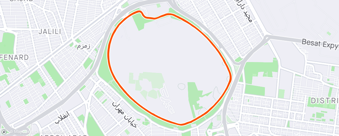 Map of the activity, قلق گیری 21