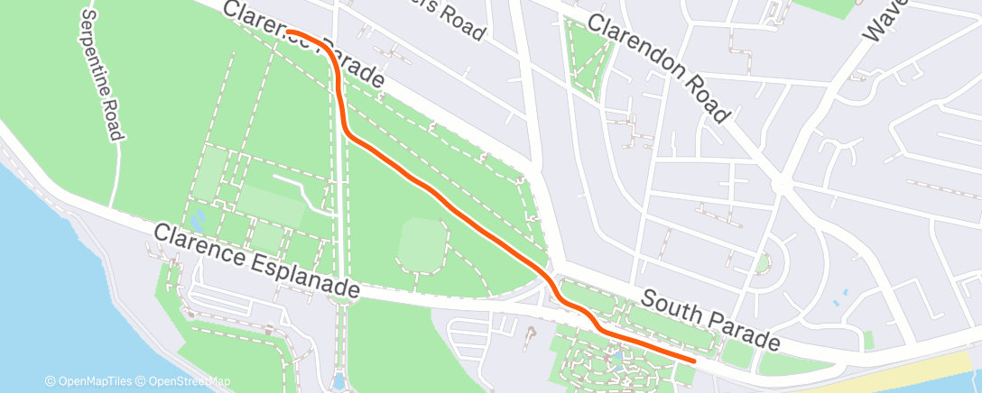 Map of the activity, Short Warm Up