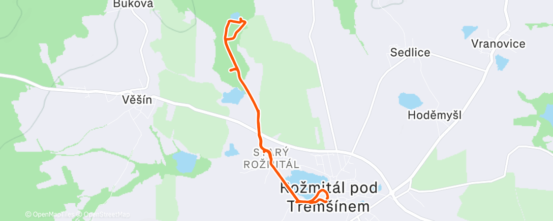 Карта физической активности (Na Sobeňák)