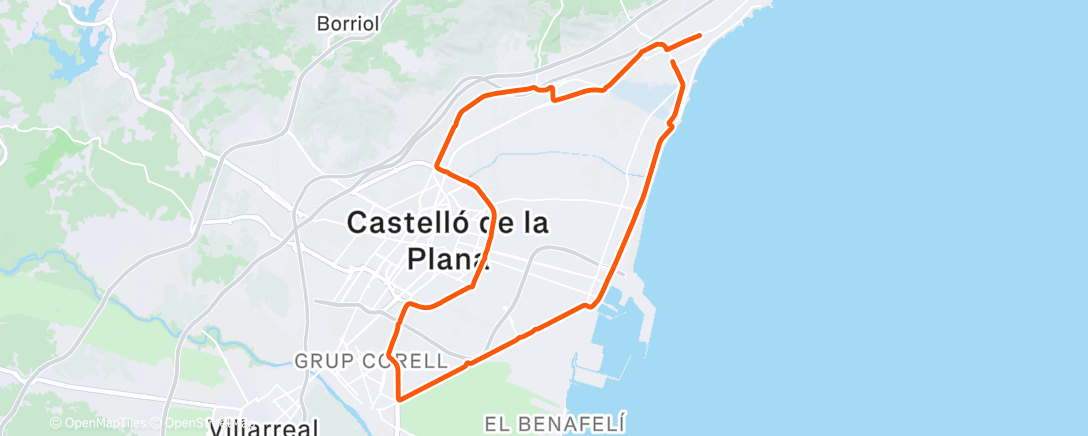 Map of the activity, Restday 😴