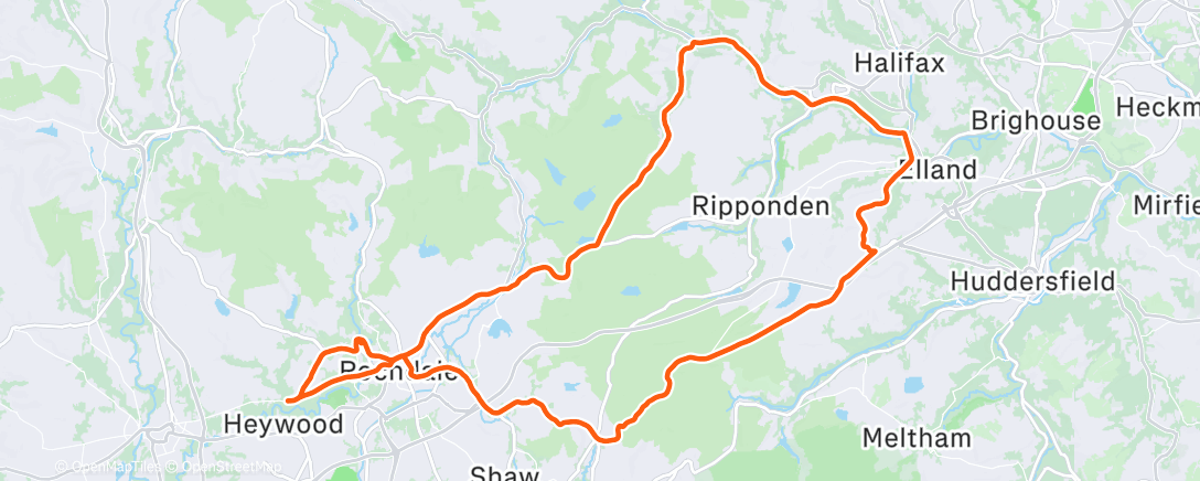 Карта физической активности (Newhey/sowerby loop)