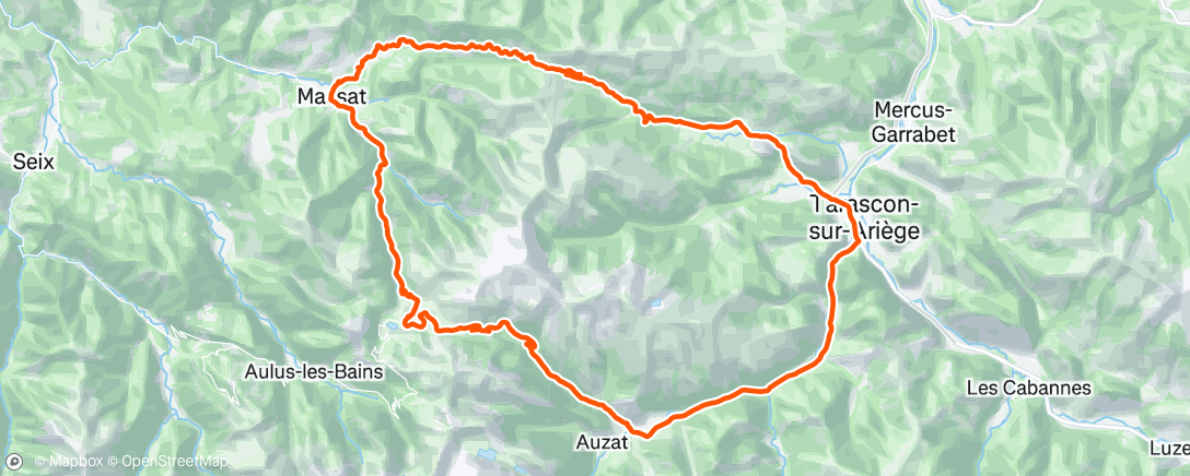 Carte de l'activité