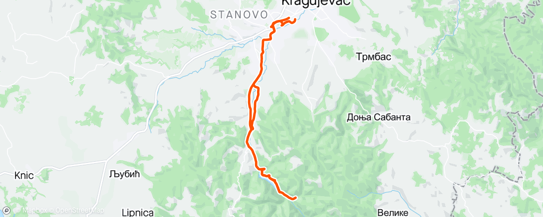 「Prva post operativna」活動的地圖