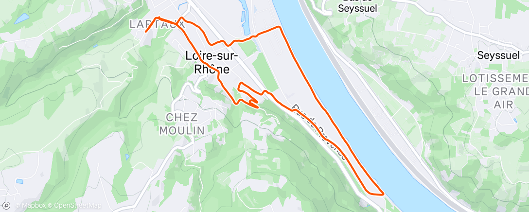 Map of the activity, Petite sortie mais pas de jus 😩 où ça passe où ça casse 😁