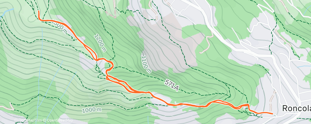Map of the activity, 01/01/2026, Linzone per iniziare bene l’anno