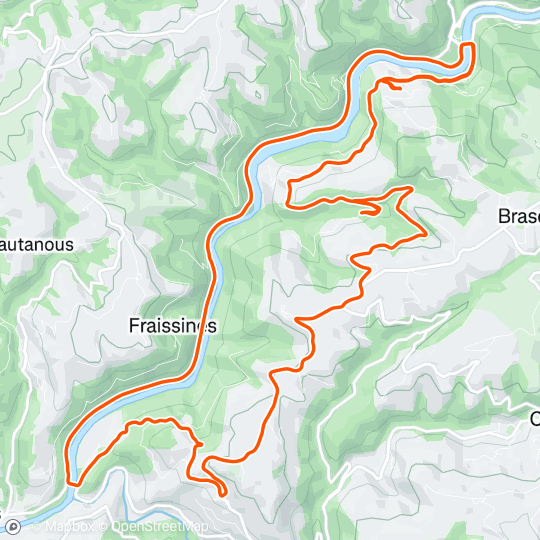 Carte de l'activité