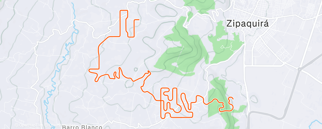 Map of the activity, MyWhoosh - MyWhoosh FTP Test
